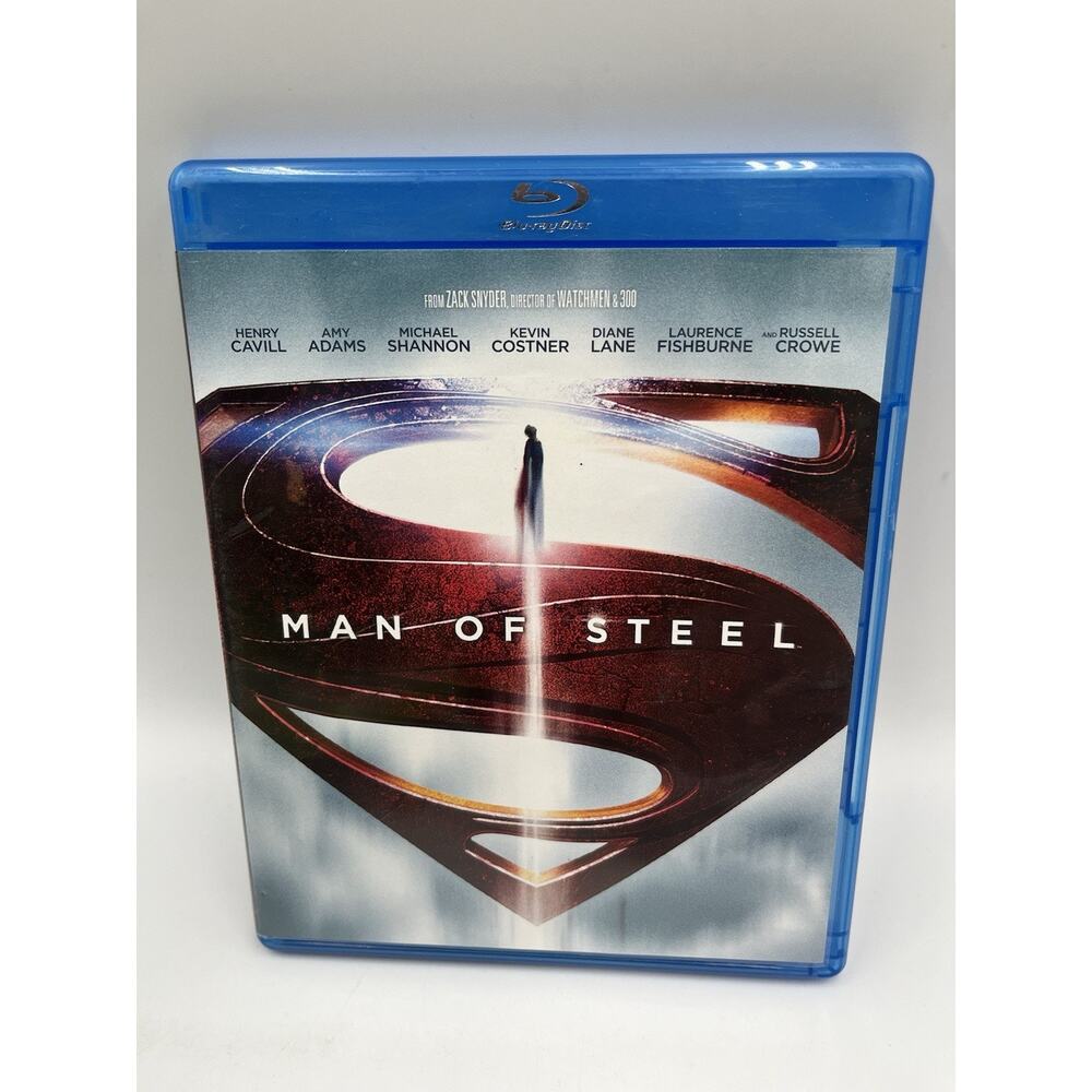 Man of Steel Bluray DVDs